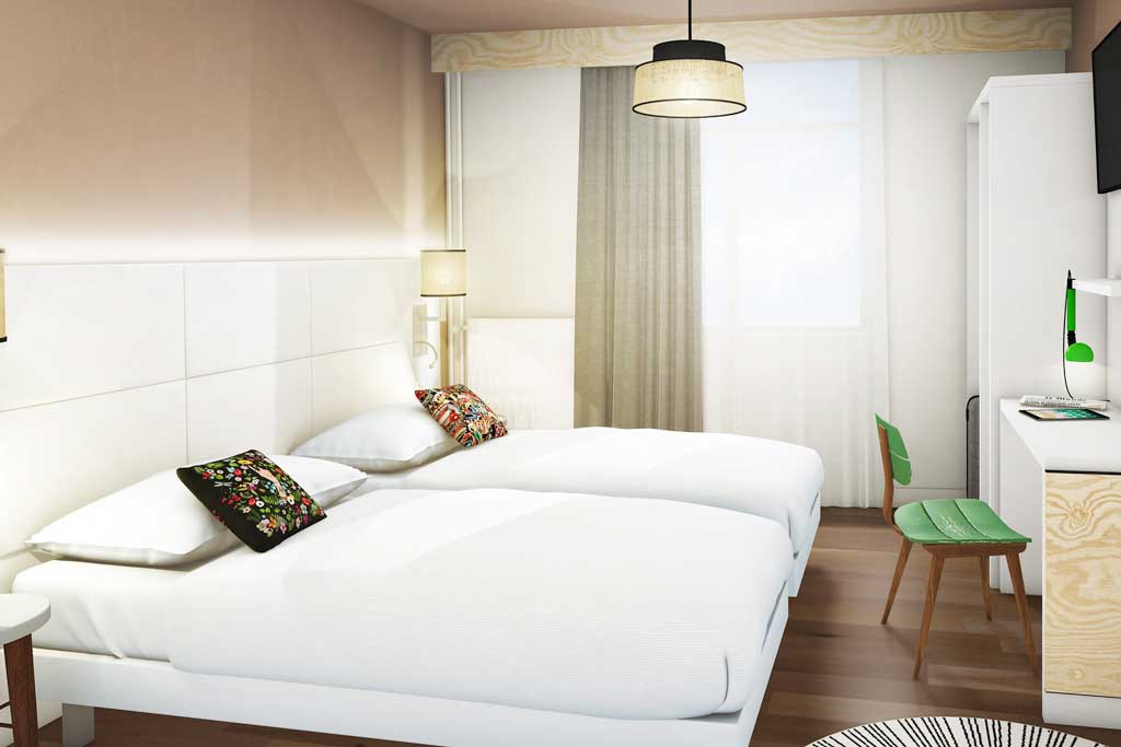 A twin room (Photo: ALL – Accor Live Limitless)