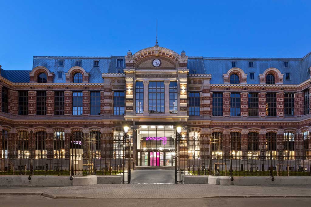 Moxy Lille City is located inside an impressive former university building. (Photo: Marriott)