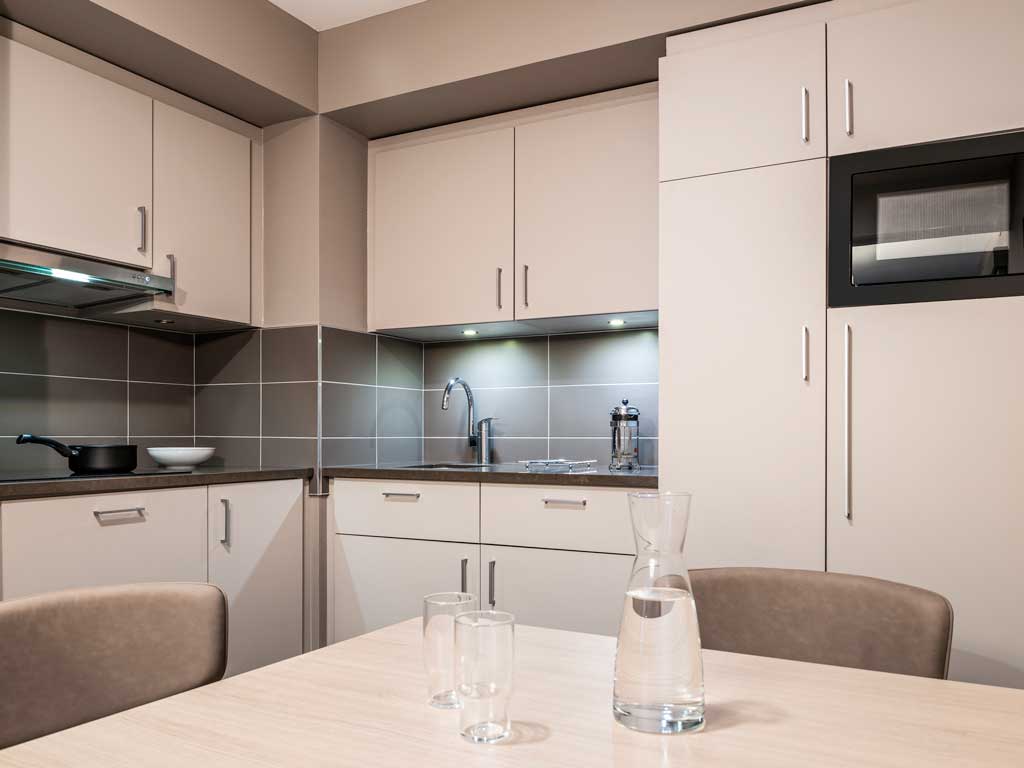 Each serviced apartment comes with its own small kitchen. (Photo: ALL – Accor Live Limitless)