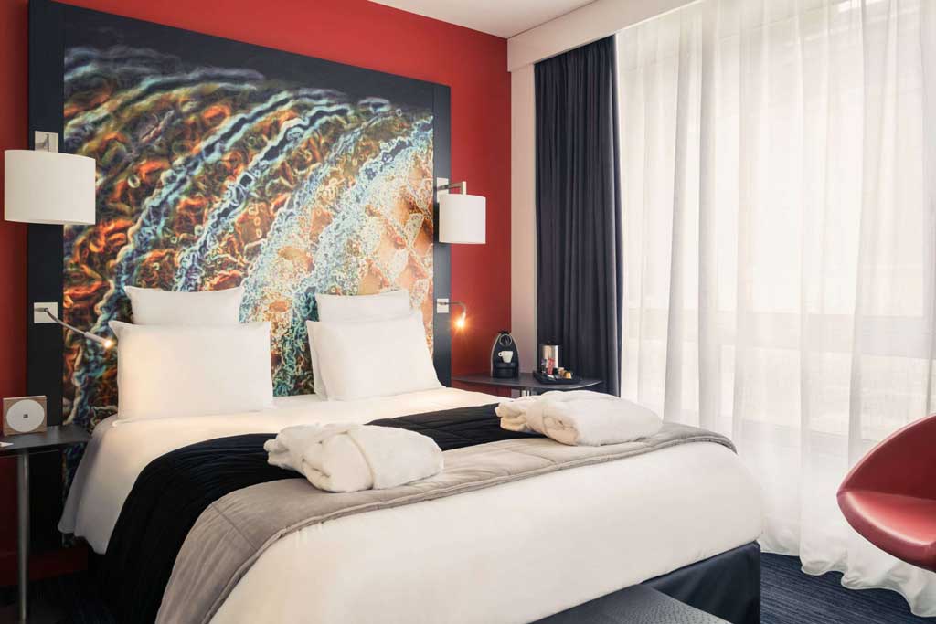 A guest room at Hotel Mercure Lille Centre Vieux Lille. (Photo: ALL – Accor Live Limitless)